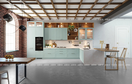 Aristo India Kitchen Modern Classical - Vento Color Options