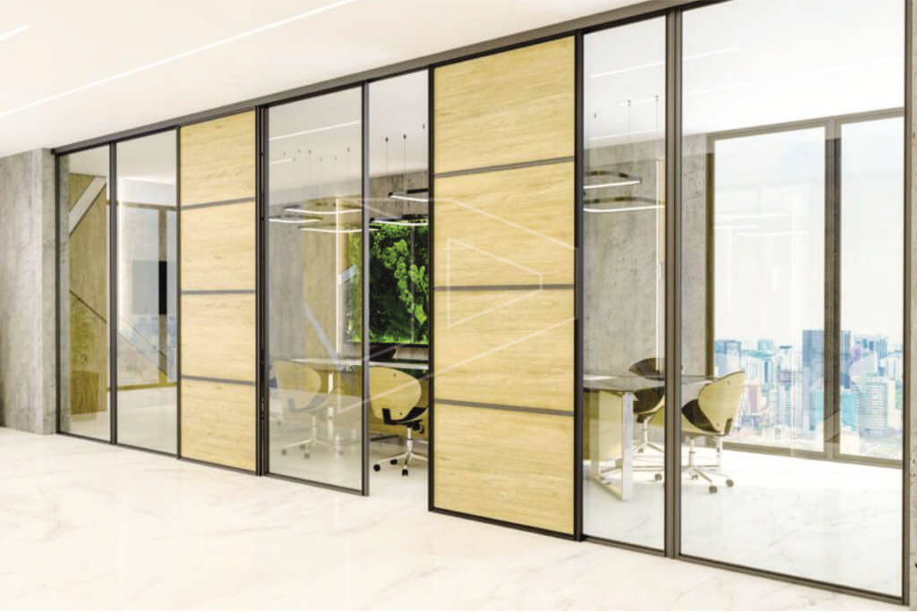 Best Synchro modern room partition system at aristo india, bangalore